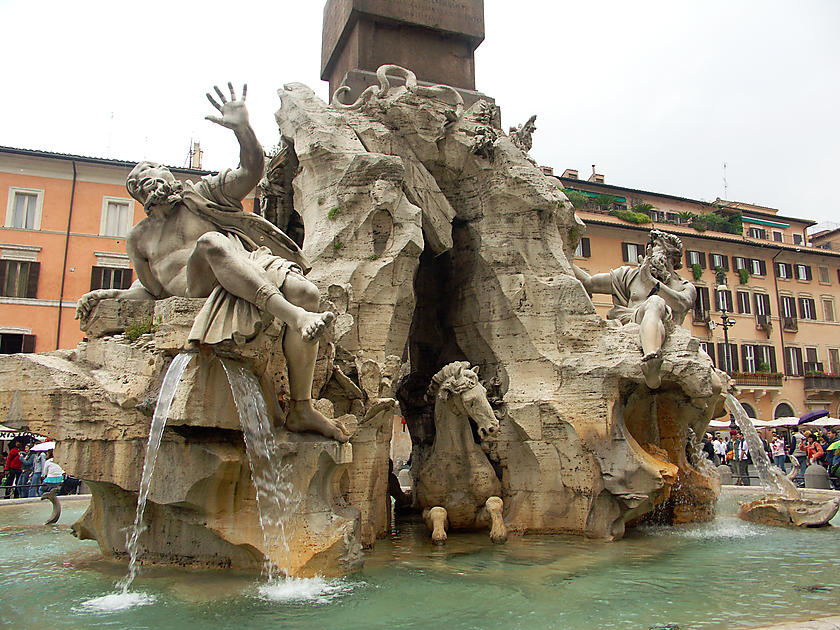 image from Fontana dei quattro fiumi